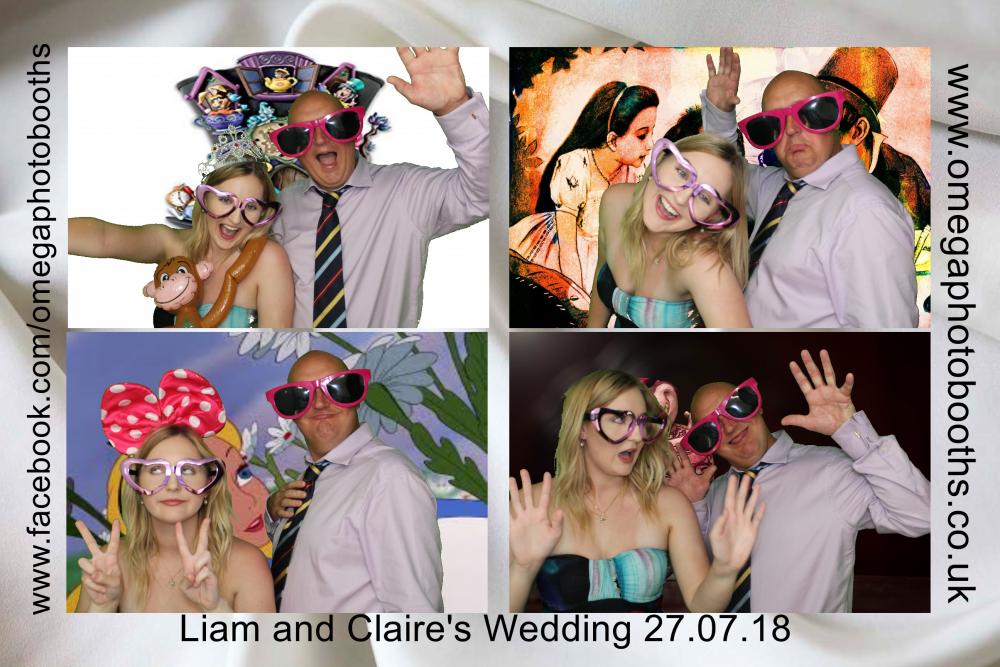 Liam & Claire's Wedding | View more photos from the event at gallery.omegaphotobooths.co.uk/u/Omega-Photobooths/Liam-Claires-Wedding